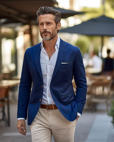 men's navy blazer outfit ideas.